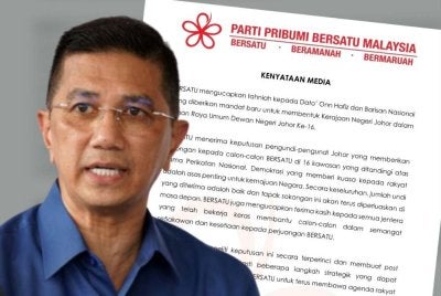 Mohamed Azmin berkata, pihaknya menerima keputusan pengundi Johor yang memberikan sokongan kepada calon-calon Bersatu di 16 kawasan ditandingi atas nama PN.