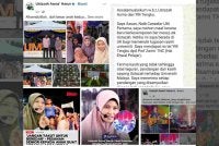 Ustazah Asma' turut memuat naik beberapa keping gambar dalam hantaran sama,
