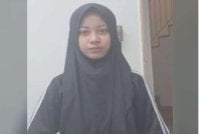 Nur Arissa Husna dilaporkan hilang sejak Jumaat lalu. Foto Polis Kajang