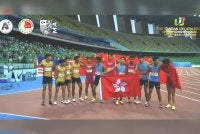 Kuartet 4x100 meter lelaki negara meraih pingat gangsa pada Kejohanan Olahraga Asia Bawah-23 di China. 