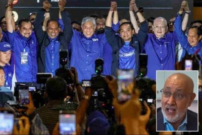 Syed Ali (gambar kecil) berkata, kemenangan pada PRN Johor perlu dimanfaatkan untuk mengembalikan semangat serta keyakinan rakyat terhadap UMNO di peringkat nasional. Foto: Bernama