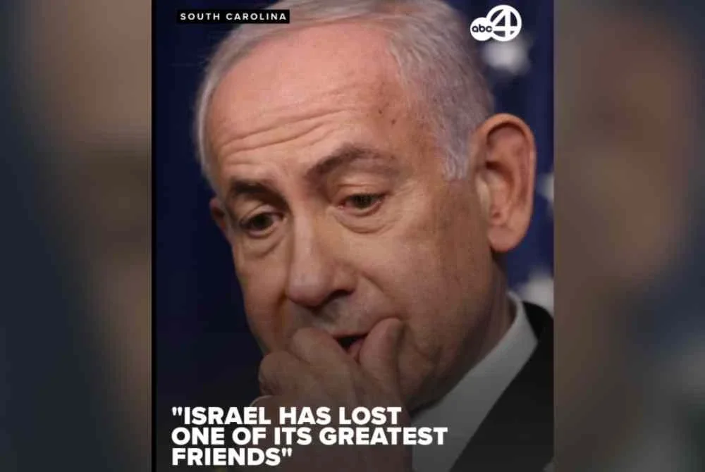 Netanyahu bersedih atas pemergian Senator Republikan Amerika Syarikat, Lindsey Graham. Foto: ABC 4 News.