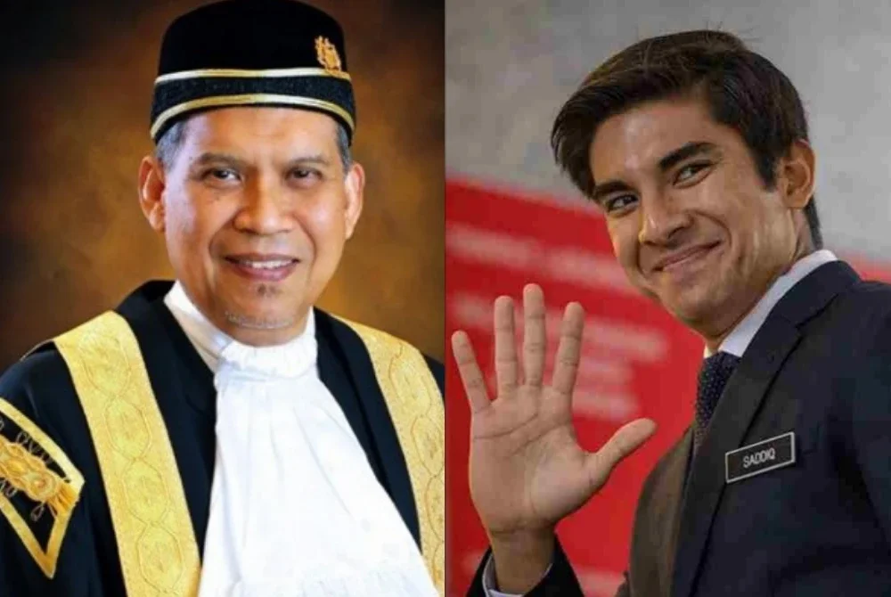 Abu Bakar Jais dan Syed Saddiq.