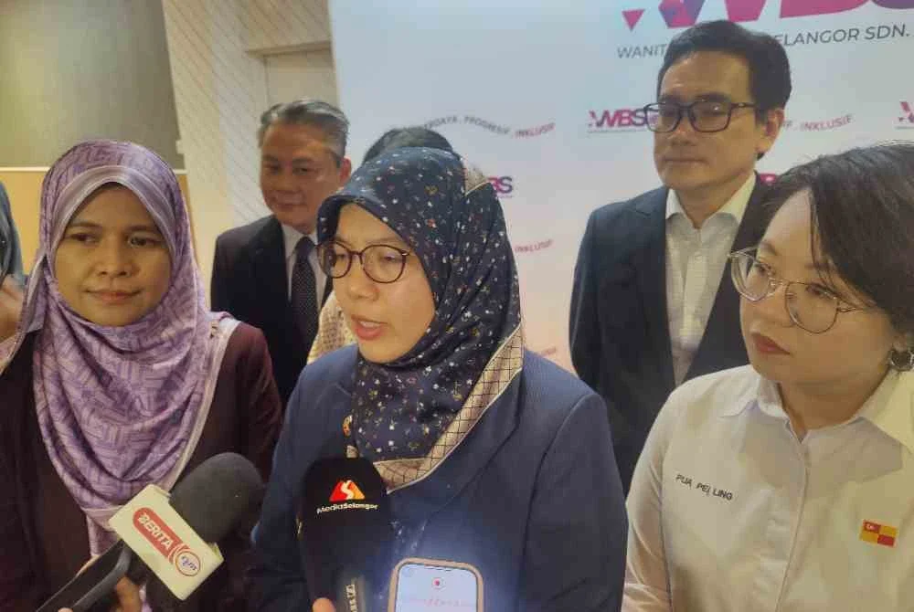 Anfaal pada sidang akhbar selepas Majlis Pelancaran Usahanita Digital 2026 dan Bengkel Latihan Asas di Dewan Bankuet, Dewan Jubli Perak, Bangunan Sultan Salahuddin Abdul Aziz Shah.
