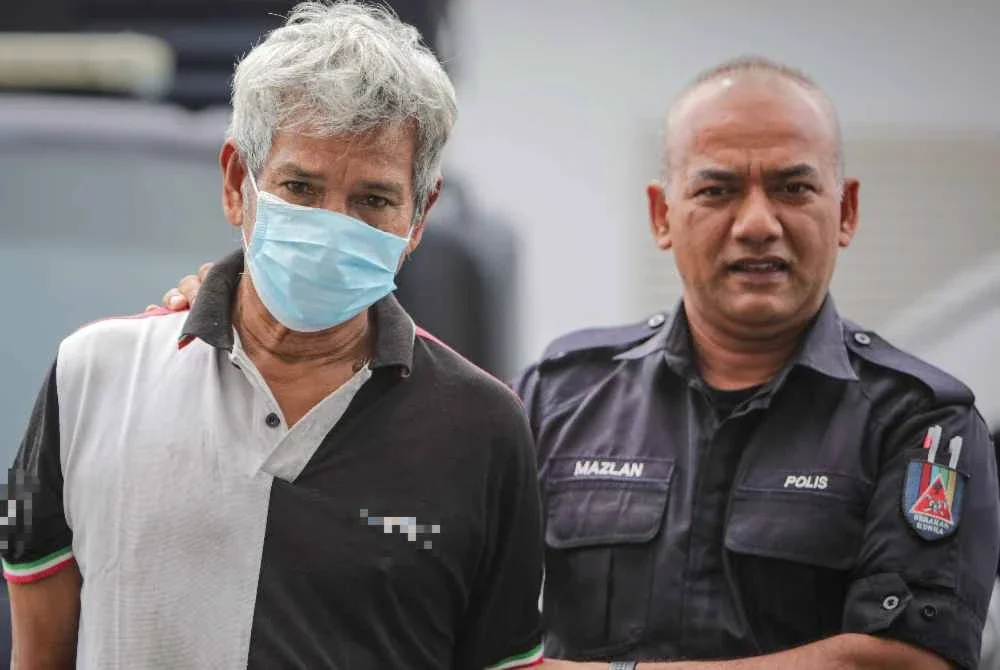 Seorang warga emas dihadapkan ke Mahkamah Majistret pada Selasa di atas satu pertuduhan mengedar dadah jenis fentanyl seberat 39.9 liter pada awal bulan ini. Foto Bernama