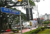 Jalan di Little India Brickfields dinamakan sebagai Jalan Tun Sambanthan bagi menghargai sumbangan dan peranan negarawan berkenaan.