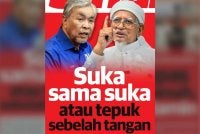 Laporan muka depan Sinar Harian