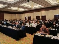 Sebahagian daripada lebih 300 profesional dan pemain industri daripada pelbagai bidang berkaitan dari rantau Asia-Pasifik yang hadir pada Sabah AIMS 2026.