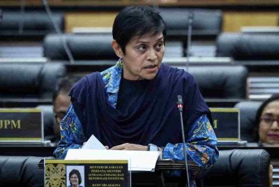 Azalina Foto: Bernama 