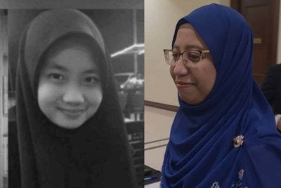 Mahkamah Koroner memutuskan untuk tidak membenarkan Dr Noor Aishah (gambar kanan) meneruskan keterangannya sebagai saksi dalam inkues kematian Zara Qairina.