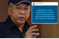 Hantaran Facebook Annuar Musa pada Khamis.