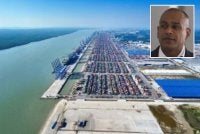Jeyenderan (gambar kecil) berkata, penubuhan pasukan petugas khas itu sememangnya dialu-alukan pemain industri maritim. Foto hiasan