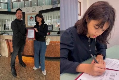 Menerusi perkongsian terbaharu di laman sosial, Ara meluahkan rasa syukur yang tidak terhingga tatkala menjejakkan kaki ke kampus.