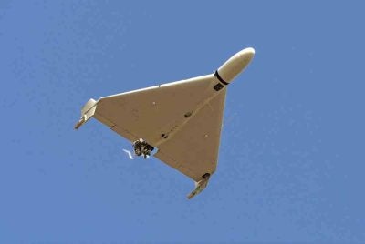 Dron buatan Iran, Shahed-136. - Agensi