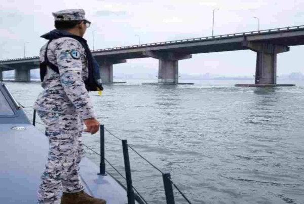 Operasi SAR diteruskan pada hari kedua bagi mencari mangsa yang hilang. Maritim Malaysia Pulau Pinang