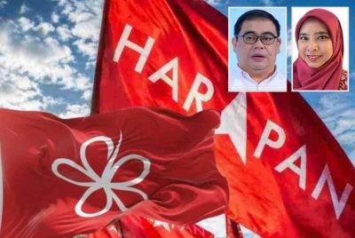 Penganalisis politik tidak menolak kemungkinan Bersatu menjadi 'talian hayat' kepada PH, namun ia bergantung kepada kemampuan parti itu menarik undi Melayu. Gambar kecil: Awang Azman dan Syaza Farhana