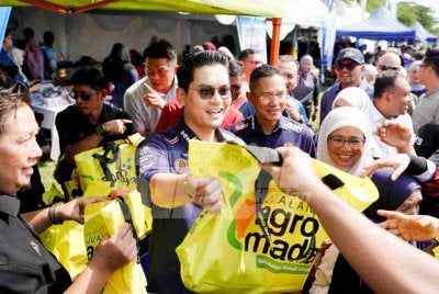 Mohammed Taufiq ketika merasmikan Program Madani Kita di Sungai Petani, pada Jumaat.
