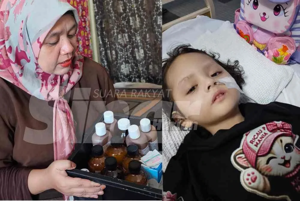 Bagi Noorlizawati setiap detik dilalui dengan penuh ketabahan demi melihat anaknya, Ratu Dahlia Melissa Radzi yang berusia tiga tahun empat bulan, kembali pulih seperti kanak-kanak lain.
