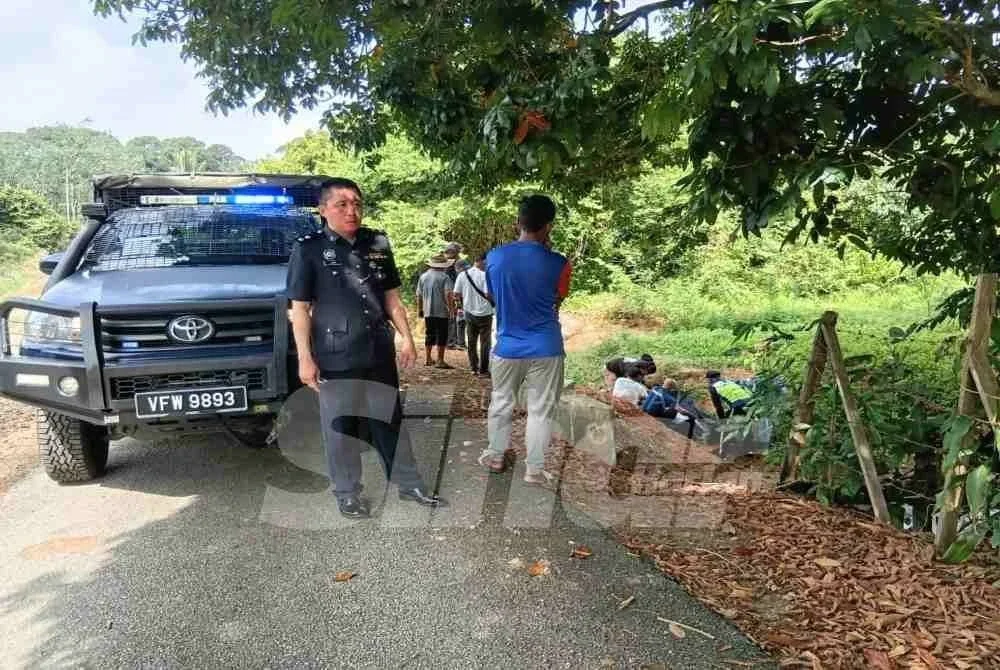 Mangsa yang ditemui selepas dua jam kemalangan dalam keadaan tidak bernyawa.