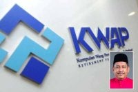 Dana penjawat awam, Kumpulan Wang Persaraan (Diperbadankan) (KWAP) bocor sebanyak RM200 juta.Gambar kecil: Borhan