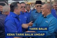 Tangkap layar video di media sosial Asyraf Wajdi.