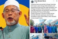 Hantaran Facebook Mohd Misbahul Munir pada Sabtu.