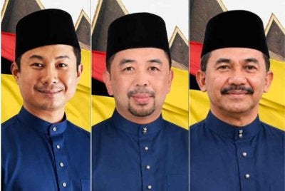 Danni Rais (DUN Klawang), Ridzuan Ahmad (DUN Gemas) dan Datuk Razali Abu Samah (DUN Sikamat).
