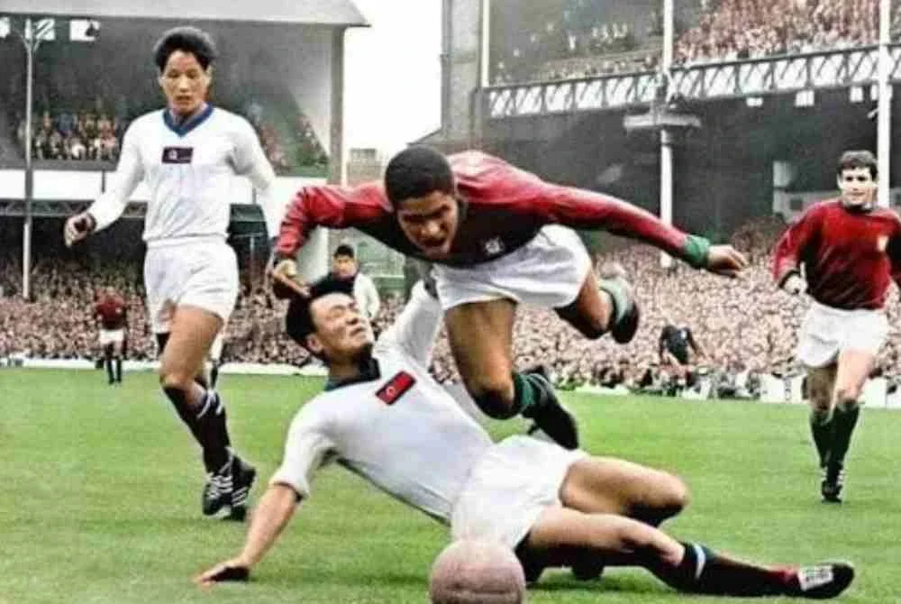 Portugal 5-3 Korea Utara (Suku Akhir 1966)