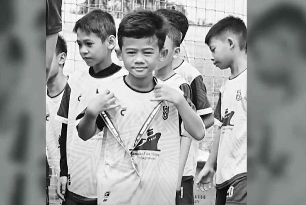 Persatuan Bolasepak Johor Bahru (JBFA) memaklumkan Danish Hizqeel mempunyai bakat yang besar dalam sukan bola sepak dan kehilangannya amat dirasai oleh seluruh komuniti bola sepak negeri. Foto media sosial.