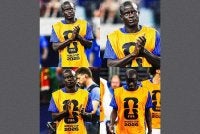Mimik muka Kante sudah cukup untuk menggambarkan betapa kecewanya pemain itu apabila sekadar menjadi pemerhati sepanjang Piala Dunia. Foto: Agensi