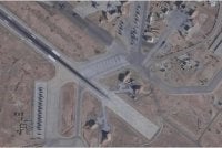 Imej satelit menunjukkan Pangkalan Udara Muwaffaq Salti di Al Azraq, Jordan yang menjadi sasaran serangan balas Iran pada Jumaat lalu. - Foto Agensi