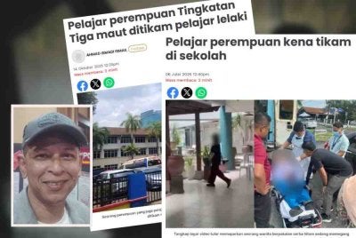 KPM disaran menyediakan pilihan pembelajaran dari rumah kepada pelajar yang dikenal pasti mempunyai gangguan kesihatan mental berisiko bagi mengelakkan insiden keganasan seperti kes tikaman di sekolah terus berulang. Gambar kecil: Kamal Affandi