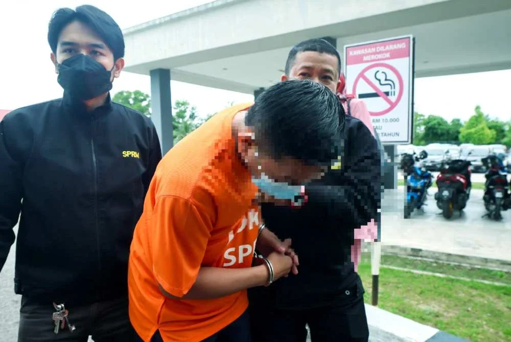 Seorang ketua balai polis direman tujuh hari bagi membantu siasatan berhubung dakwaan menerima rasuah RM500 sebagai balasan tidak mengambil tindakan terhadap seorang warga asing. Foto Bernama