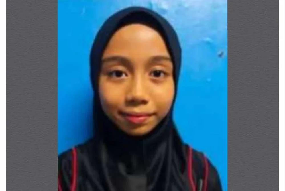Qaseh Adriyana dilapor hilang sejak Jumaat lepas. - Foto: Polis Kajang