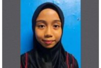 Qaseh Adriyana dilapor hilang sejak Jumaat lepas. - Foto: Polis Kajang