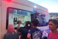 Dua kanak-kanak disahkan meninggal dunia oleh pasukan perubatan di lokasi kejadian