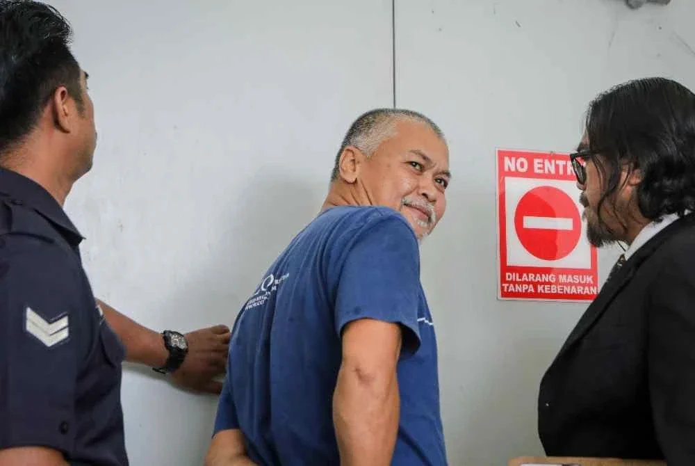 Suhaimi mengaku tidak bersalah di Mahkamah Majistret atas lima pertuduhan memiliki senapang, senapang angin serta senapang angin tiruan dan peluru secara haram pada awal bulan ini. Foto Bernama