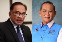 Mohd Rashdan berpandangan, PRN Negeri Sembilan dijangka memperlihatkan kekuatan sebenar PH yang diterajui Anwar (gambar kiri) yang bergandingan dengan Menteri Aminuddin.