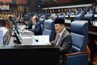 Hajiji ketika menghadiri sidang DUN Sabah.