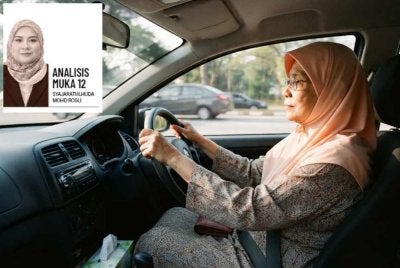 Ramai warga emas terus memandu bukan kerana mahu tetapi kerana tiada pilihan lain untuk ke hospital, membeli keperluan harian atau menghadiri urusan penting. Imej janaan AI