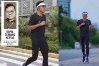 Syed Saddiq berlari bagi mengumpul dana untuk membantu masyarakat Muar, di samping menzahirkan rasa syukur selepas melalui episod perundangan yang menghimpitnya selama enam tahun. 