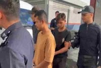 Tertuduh ketika dihadapkan di Mahkamah Setiu pada Rabu atas pertuduhan melakukan samun berkumpulan dan bersenjata membabitkan sebuah kedai runcit di daerah Besut.