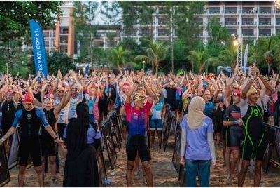 Sebahagian peserta yang menghangatkan Festival Desaru Coast bagi edisi tahun lalu