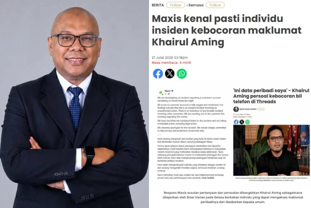 Zubaile berkata, data yang bocor menjadi permulaan kepada pelbagai bentuk serangan siber lain yang menguntungkan penjenayah.
