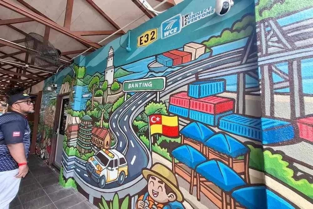 Di bawah inisiatif ‘We Care’, WCE turut menghasilkan mural bertemakan jajaran Lebuhraya WCE sebagai simbolik kolaborasi bersama Zoo Taiping.