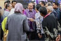 Perdana Menteri, Datuk Seri Anwar Ibrahim ketika hadir program Human Economic Global Discourse (HEGD) 2026 atau Wacana Ekonomi Manusia Global di sini, hari ini. Foto Bernama 
