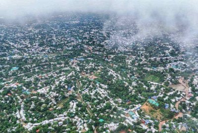 Kem pelarian terbesar di dunia di Cox's Bazar itu digambarkan sebagai 'penjara terbuka'. Foto AFP