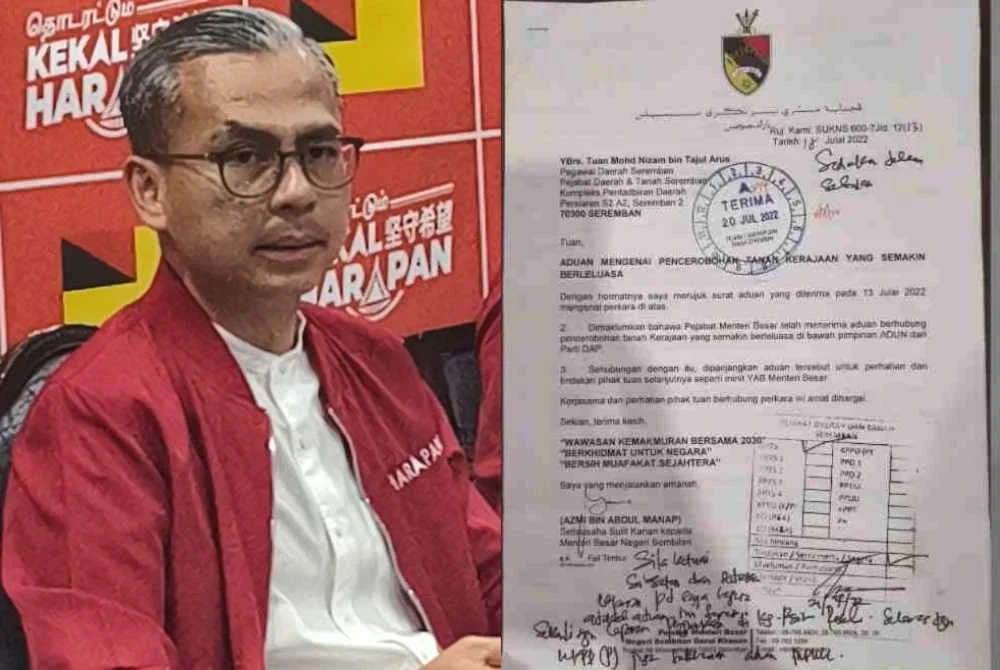 Fahmi berkata, beliau telah mendapatkan penjelasan daripada Menteri Besar dan dimaklumkan tindakan lanjut telah pun diambil.