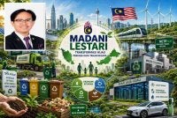 Malaysia semakin menunjukkan kemajuan dalam membangunkan pendekatan ekonomi kitaran yang memberi nilai baharu kepada bahan buangan melalui amalan kitar semula, pemulihan sumber dan penggunaan semula bahan mentah. Gambar kecil: Hendrik