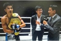 Aliff cipta sejarah muncul juara dunia interim strawweight Muay Thai ONE Championship.